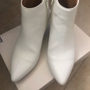 White booties